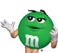 Green M&M