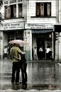 lovers in the rain