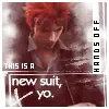 hands off the new suit