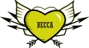 Becca - Heart w/ Wings