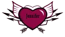 Jennifer - Heart w/ Wings