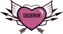 Shannon - Heart w/ Wings