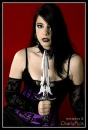 Goth girl and her Knife