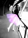 Pink skirt