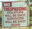Trespassing