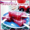 Ice in the sun