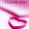 i love you in pink
