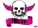 alexy pink skull