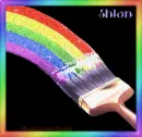 rainbow glitter paintbrush Shian
