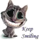 cat smiling