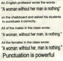 power of puntuation