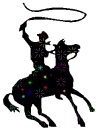 Glitter Horse Rider