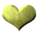 gold heart