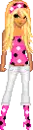 poka dot doll