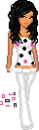 poka dot doll