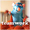 teamwork remy linguini
