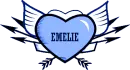Emelie - Heart w/ Wings