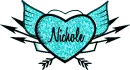 Nicole - Heart w/ Wings