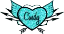 Cindy - Heart w/ Wings