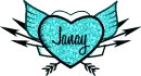 Janay - Heart w/ Wings
