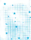 blue lines and stars