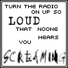 loud music