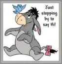 eeyore saying hi