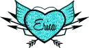 Erica - Heart w/ Wings