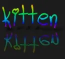 kitten text