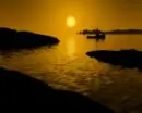 a sunset