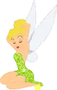 kneeling tinkerbell