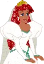 ariel wedding dress