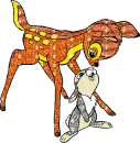 bambi and tuhmper