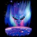 Blue alien Moon