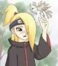 deidara little like a kid with a bird