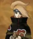 deidara in the sand