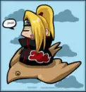 deidara with bird YEAH