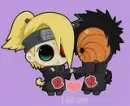 Tobi and Deidara
