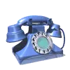 Blue phone