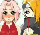 Deidara and Sakura