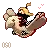 deidara on a bird