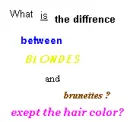 Blondes &  Brunettes  