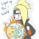 deidara light up the world