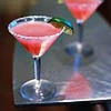 Pink martini drink
