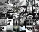 black and white photocraphic icons