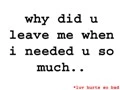 Leave Me Alone..