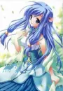 blue girl