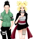 Temari and Shikamaru 