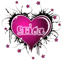 erica pink heart