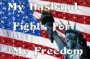my husband fights for my freedom